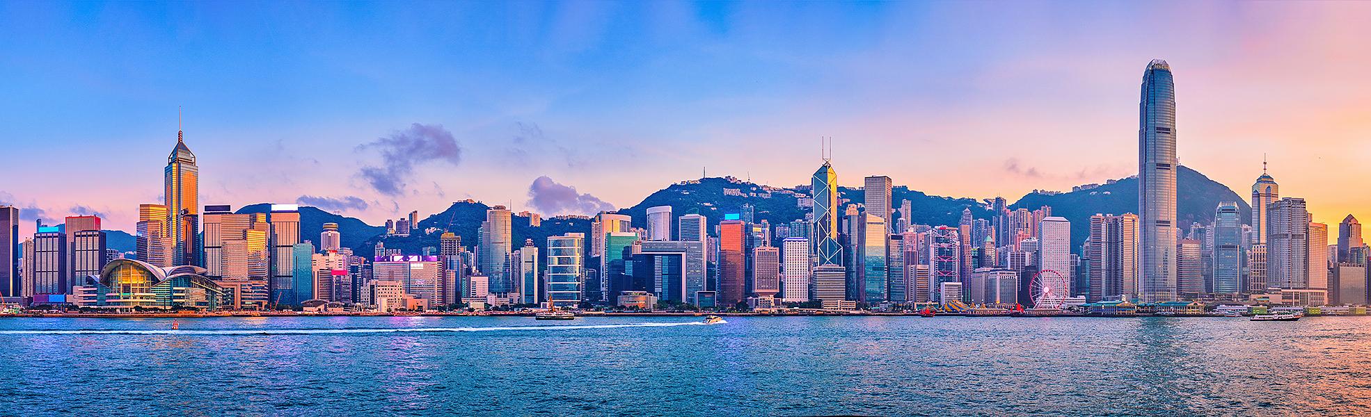 Victoria Harbour in Hong Kong